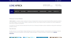 Desktop Screenshot of loneafrica.com